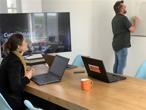 Non Communiqué We Télécommande De Présentation Sans Fil Avec Pointeur Laser Intégré