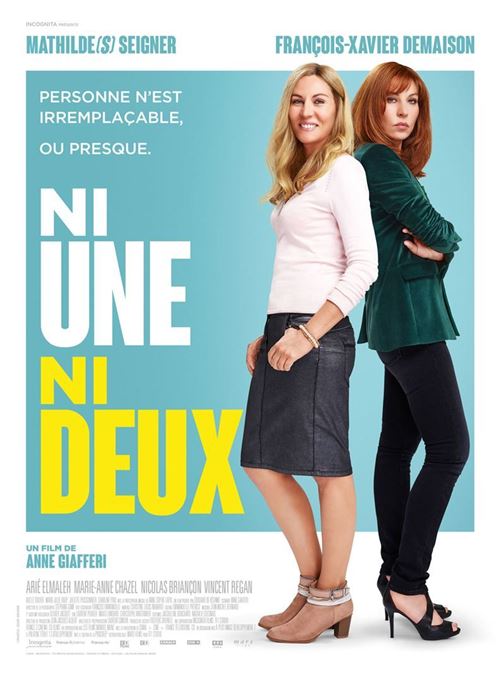 Ni Une Ni Deux - 2019 - Mathilde Seigner - 40x60cm - Affiche de cinéma originale pliée