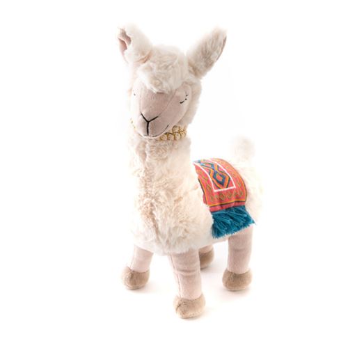 Peluche Alma le lama - Amadeus - Blanc - Polyester