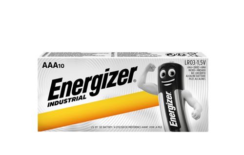 10 piles ENERGIZER industrial LR03 AAA - 1.5V