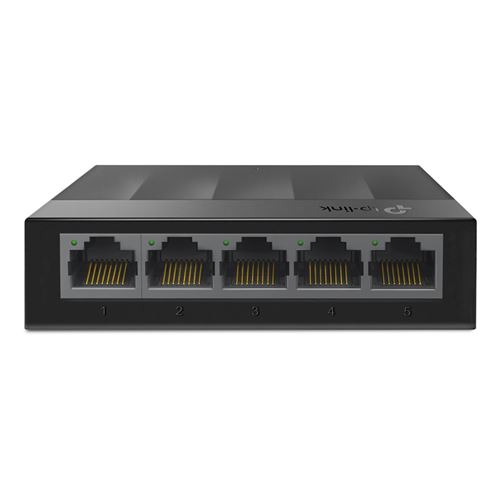  TP-Link LiteWave LS1005G - Commutateur - non g&eacute;r&eacute; - 5 x 10/100/1000 - de bureau, fixation murale 
