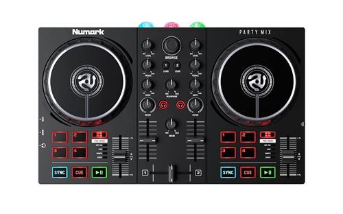 Numark Party Mix II DJ Controller with Built-In Light Show
