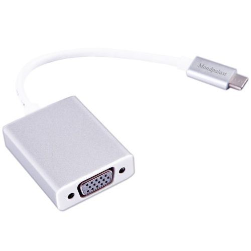 Câble Adaptateur Type C à VGA pour MacBook Chrome