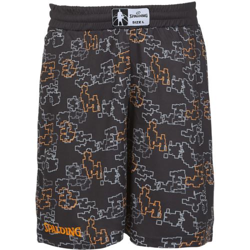 Short Spalding Street-anthracite/jaune vif-XL
