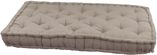 NO NAME - Coussin de palette en coton coloré 120 x 60 cm Taupe