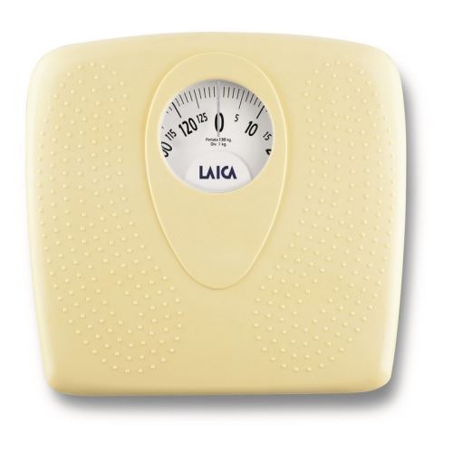 Pl8019 1 - Pèse-Personne Mécanique - Jaune - 130Kg
