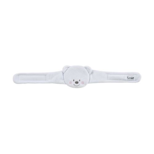 TINEO Mini Bouillotte de massage Pilou - Calme les maux de ventre - Bande autoagrippante