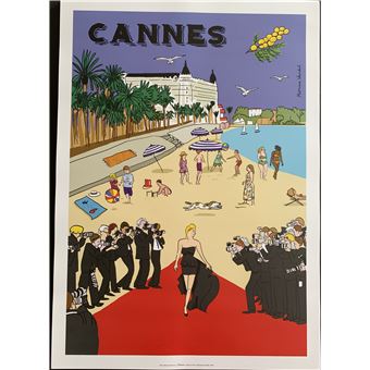 Cannes - 50x70cm AFFICHE / POSTER - 1