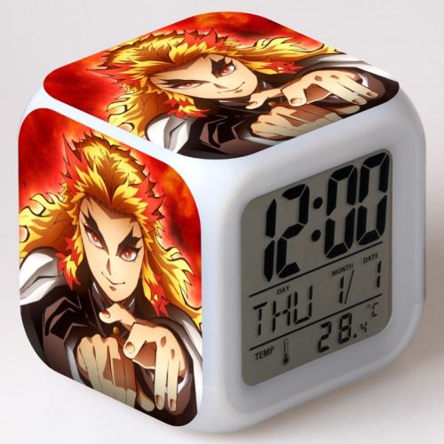 Stack Multicolore Réveil Enfant Led Multifonctionnel Coloré - Demon Slayer: Kimetsu No Yaiba #26 - Image 1