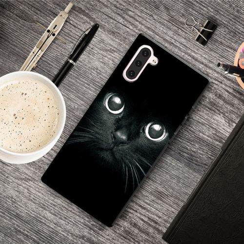 Coque en TPU impression de modèle chat pour votre Samsung Galaxy Note 10