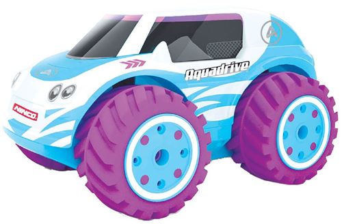 Ninco stuntauto RC terre/eau junior 20 cm caoutchouc violet 2-pièces