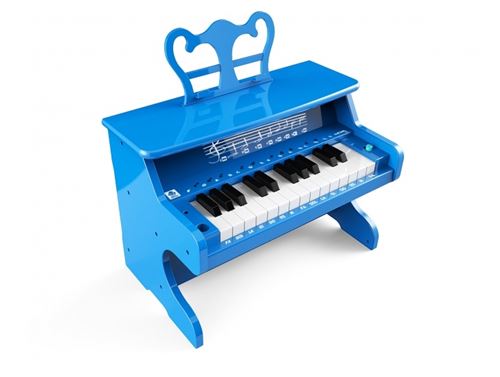 iDance mini piano avec haut-parleur Bluetooth intégré bleu