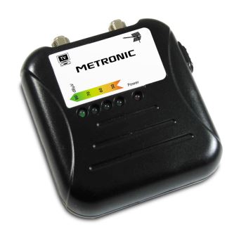 Testeur de signal TNT METRONIC 450015 à fiche F Noir ...
