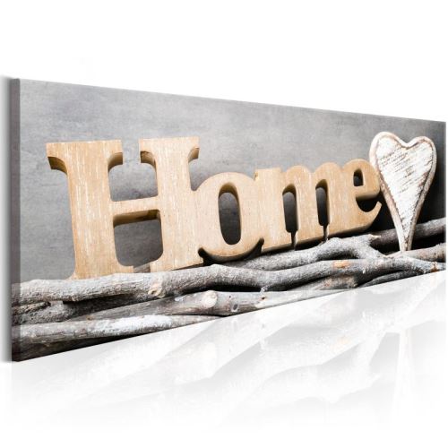 Tableau - Romantic Home .Taille : 135x45