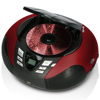 Lenco SCD-37 USB & fnac - Radio Boombox - rose - Achat | prix 