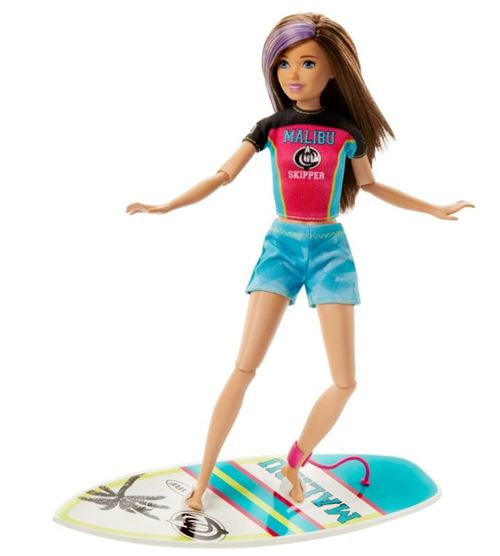 Barbie poupée adolescente Surfer Skipper23 cm
