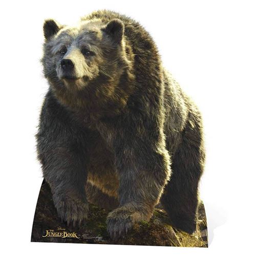 Star découpes Sc864 Baloo l'ours Live Action Livre de la Jungle en Carton découpé