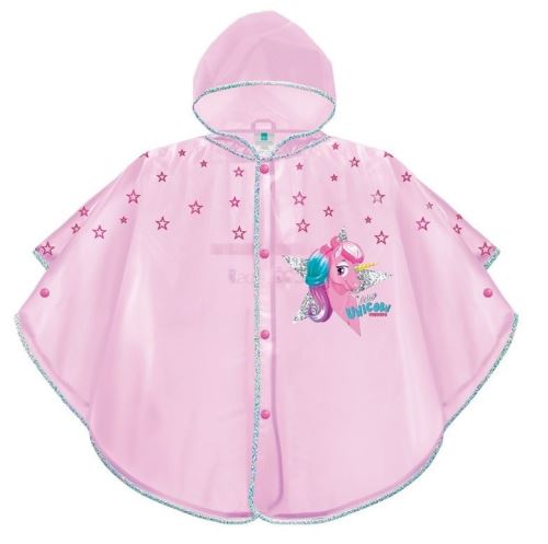 Perletti Cool Kids poncho enfant poncho fille rose taille 98/116