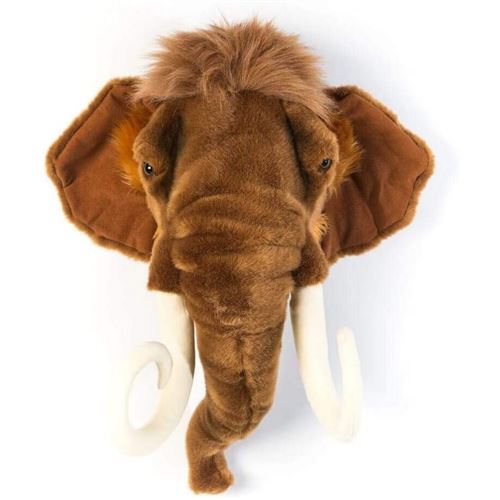 Troph&eacute;e peluche Mammouth Arthur - Wild and Soft