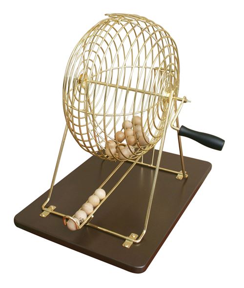 Engelhart Grand Jeu De Loto En Bois Avec Sphère De 31 Cm