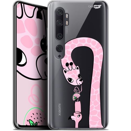Coque Gel Xiaomi Mi Note 10 / Pro (6.47 ) Extra Fine Motif - Summer Giraffe