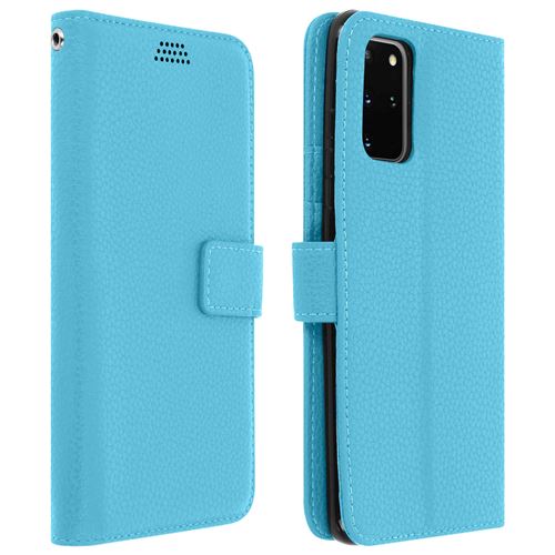 Etui pour Samsung Galaxy S20 avec Porte carte Support Vidéo - bleu
