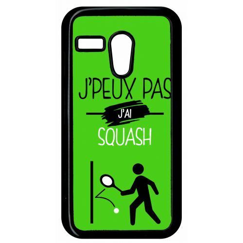 Coque motorola moto g j peux pas j ai squash 4