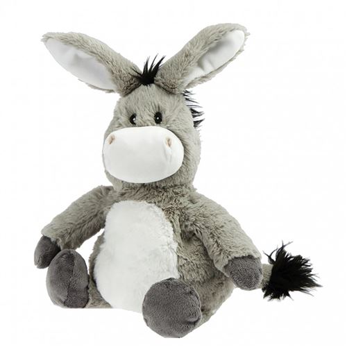 Peluche Bouillotte Ane - Made in France