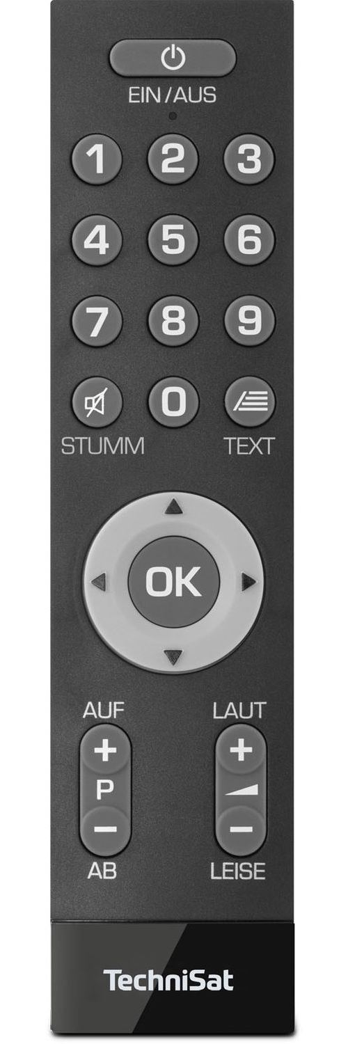 TechniSat ISIZAPPER Universal - Afstandsbediening - zwart