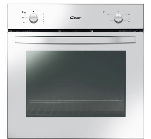 Candy Smart FCS100W - Four - intégrable - niche - largeur : 56 cm - profondeur : 56 cm - hauteur : 58.5 cm - classe A - blanc