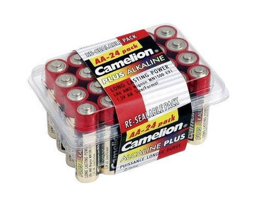 Camelion - 24 piles alcalines AA / LR6 box