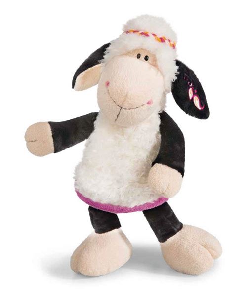 NICI 41308 Jolly Mäh Yoga Doudou Mouton Malou, 35 cm
