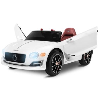 Voiture Electrique Pour Enfant Bentley Exp12 Blanche Avec Batterie 12v Et Telecommande Playkin Vehicule Electrique Pour Enfant Achat Prix Fnac