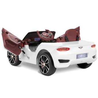 Voiture Electrique Pour Enfant Bentley Exp12 Blanche Avec Batterie 12v Et Telecommande Playkin Vehicule Electrique Pour Enfant Achat Prix Fnac