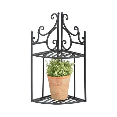 Esschert Design Étagère d'angle pliable