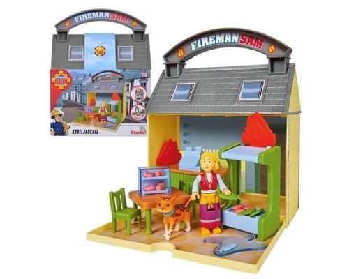 Pompier Sam Café de morue - Taille Emballage: 7 x 16 x 20 cm - Matériau: plastique - Convient aux enfants à partir de 3 ans!