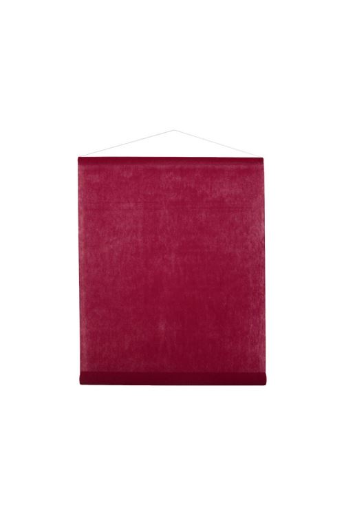 APTAFETES Tenture Decorative Tissu Non Tisse Bordeaux - Bordeaux