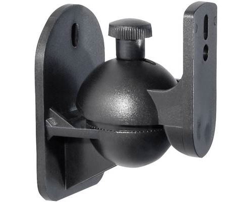 My Wall HB 4 L Speaker Wall Mount Swivelling Tiltable Max 6 cm Bla...