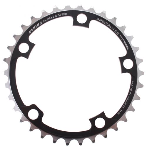 TA Specialites plateau Nerius 110 mm noir / argent de 34T