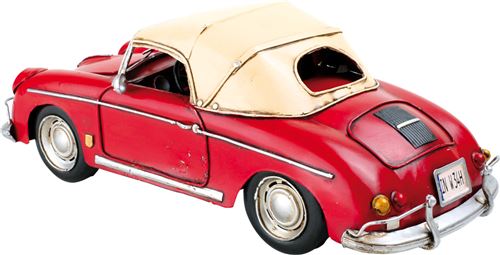 Déco Style Vintage Voiture De Sport Rouge