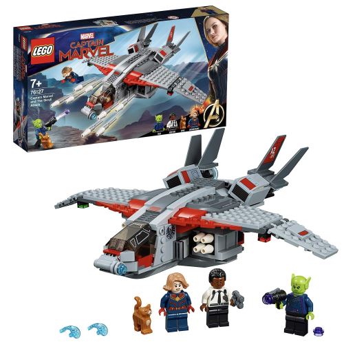 Lego 76127 Marvel Super Heroes - Captain Marvel et l'attaque du Skrull