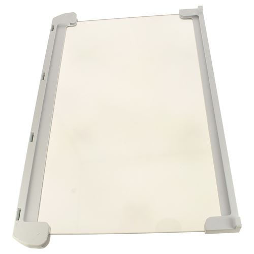 Clayette Réfrigérateur Indesit Clayette En Verre 434X292X4 Mm avec Profils pour Réfrigérateur Scholtès - Indesit - Ariston Hotpoint - Smeg