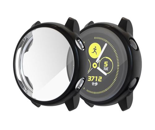 Coque de protection en TPU plating antichoc pour Samsung Galaxy Watch Active - Noir