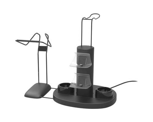 SPEEDLINK VREADY 4-In-1 Charging Station - Socle de charge - 4 connecteurs de sortie - noir