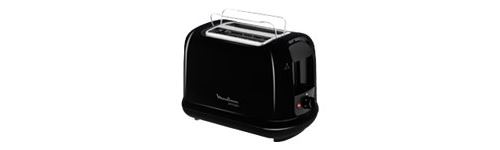Moulinex Principio LT1618 - Grille-pain - 2 tranche - 2 Emplacements - noir