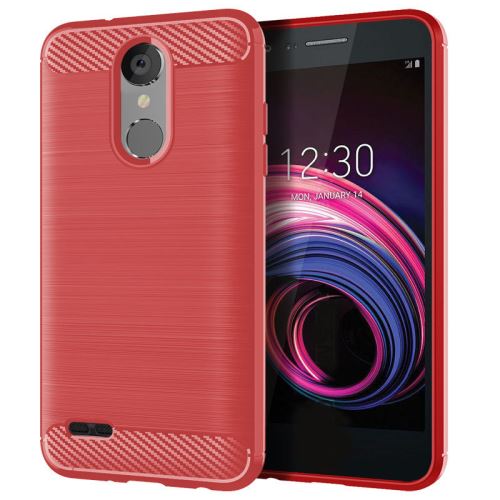 Etui Coque de protection durable souple pour LG Aristo3 - Rouge
