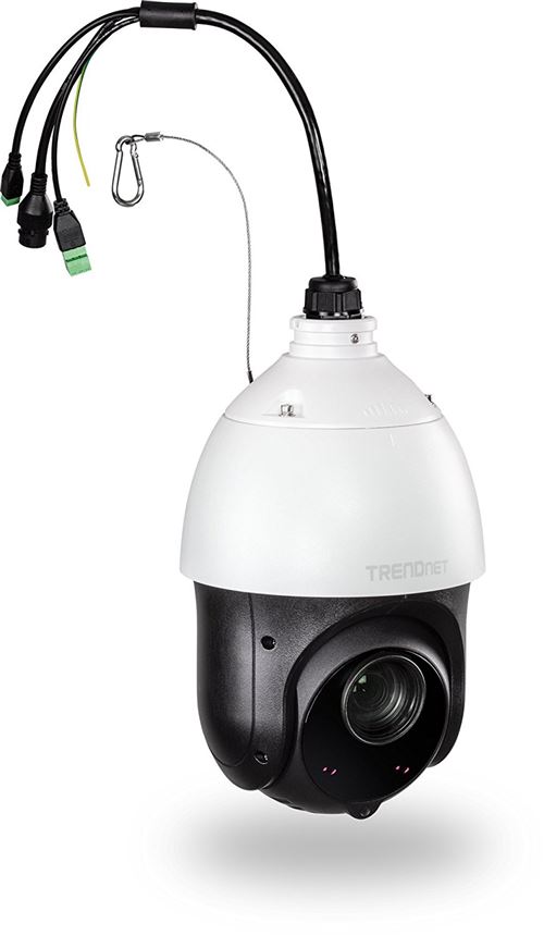 Trendnet ip440pi 2 MP PoE + Caméra Intérieur/Extérieur IR PTZ Speed Dome 1080p Blanc