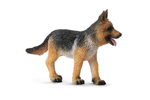 Collecta chiens : Berger Allemand 6,5 cm marron