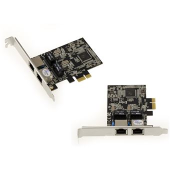 KALEA-INFORMATIQUE Carte Contrôleur Réseau 4 Ports Gigabit LAN PCIe - Intel I350-T4