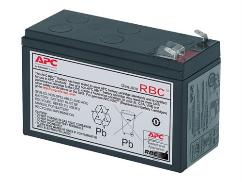 APC - Batterie d'onduleur - Acide de plomb - 7 Ah - noir - pour P